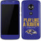 NFL Baltimore Ravens Team Motto Moto E5 Play Skin